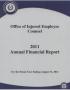 Report: Texas Office of Injured Employee Counsel Annual Financial Report: 2011