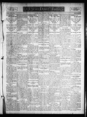 Primary view of El Paso Daily Times (El Paso, Tex.), Vol. 26, Ed. 1 Thursday, April 26, 1906