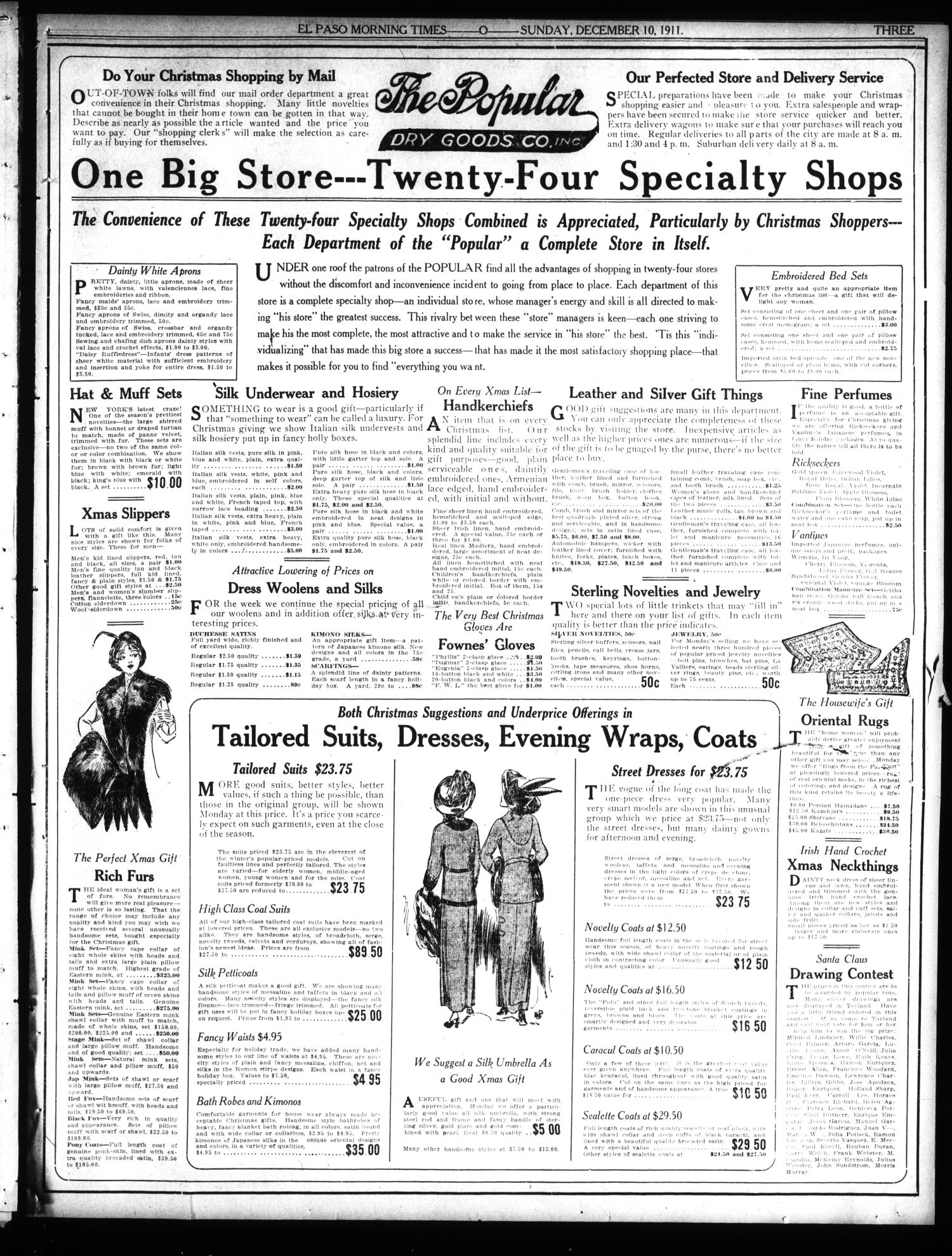 El Paso Morning Times (El Paso, Tex.), Vol. 32, Ed. 1 Sunday, December 10, 1911
                                                
                                                    [Sequence #]: 3 of 28
                                                