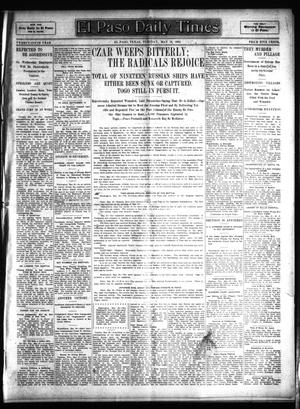 Primary view of El Paso Daily Times (El Paso, Tex.), Vol. 25, Ed. 1 Tuesday, May 30, 1905