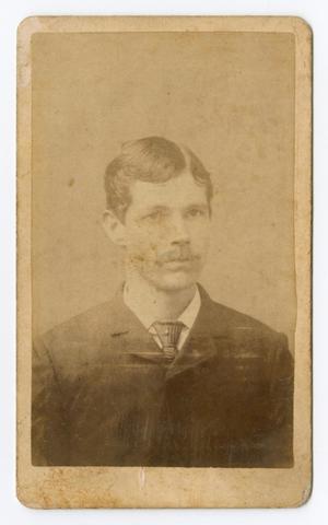 Primary view of object titled '[Portrait of a Oscar Lehman]'.