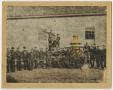 Photograph: [Photograph of Firemen and Steamer]