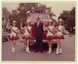 Photograph: [Photograph of Flamettes with Fire Chief Chriswell]