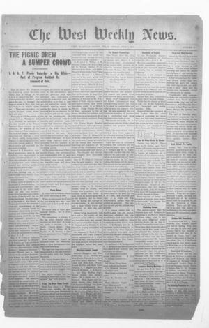 Primary view of object titled 'The West Weekly News. (West, Tex.), Vol. 3, No. 35, Ed. 1 Friday, June 7, 1912'.