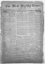 Newspaper: The West Weekly News and Times. (West, Tex.), Vol. 13, No. 8, Ed. 1 T…