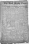 Primary view of The West Weekly News and Times. (West, Tex.), Vol. 12, No. 26, Ed. 1 Friday, April 9, 1920