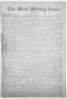 Newspaper: The West Weekly News and Times. (West, Tex.), Vol. 13, No. 7, Ed. 1 F…