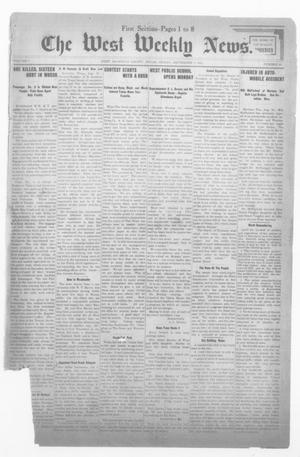 Primary view of object titled 'The West Weekly News. (West, Tex.), Vol. 3, No. 48, Ed. 1 Friday, September 6, 1912'.