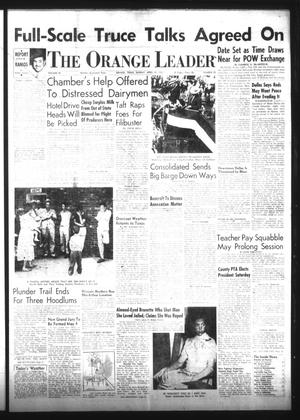 Primary view of object titled 'The Orange Leader (Orange, Tex.), Vol. 40, No. 93, Ed. 1 Sunday, April 19, 1953'.