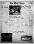 Primary view of The West News (West, Tex.), Vol. 63, No. 31, Ed. 1 Friday, December 12, 1952