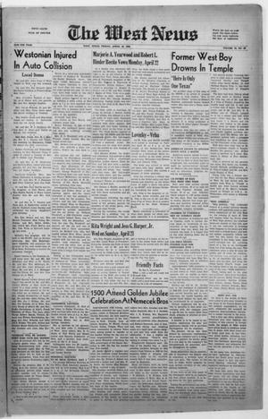 Primary view of object titled 'The West News (West, Tex.), Vol. 56, No. 49, Ed. 1 Friday, April 26, 1946'.