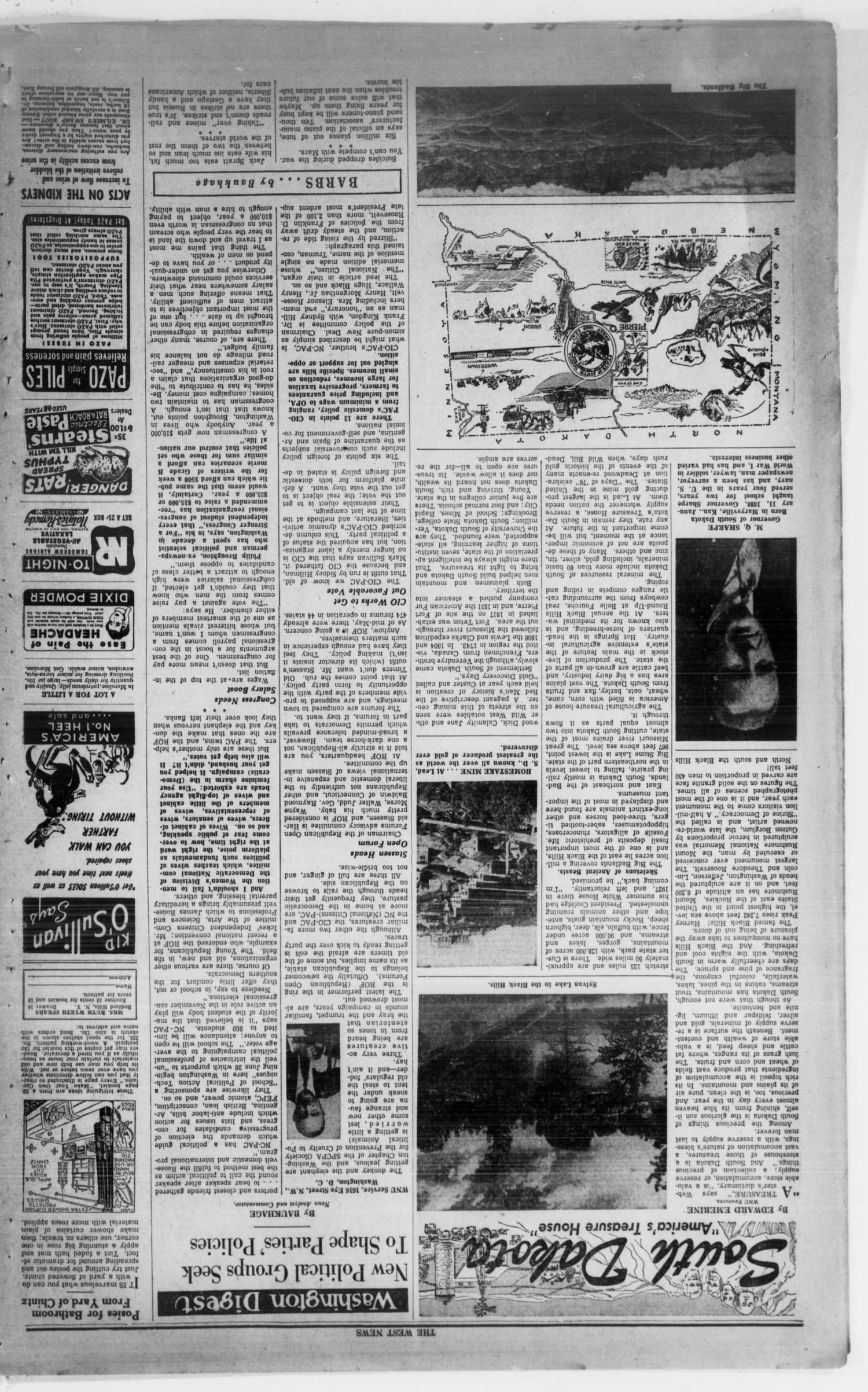 The West News (West, Tex.), Vol. 57, No. 4, Ed. 1 Friday, June 14, 1946
                                                
                                                    [Sequence #]: 2 of 18
                                                