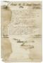 Thumbnail image of item number 1 in: '[Letter from Alexandro Troncoso to Lorenzo de Zavala, June 16, 1830]'.