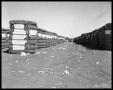 Photograph: Stacks of Cotton at Cotton Gin #2