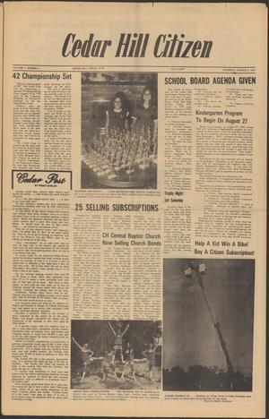 Cedar Hill Citizen (Cedar Hill, Tex.), Vol. 2, No. 4, Ed. 1 Thursday, August 2, 1973