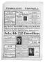 Thumbnail image of item number 1 in: 'Carrollton Chronicle (Carrollton, Tex.), Vol. 18, No. 31, Ed. 1 Friday, June 30, 1922'.