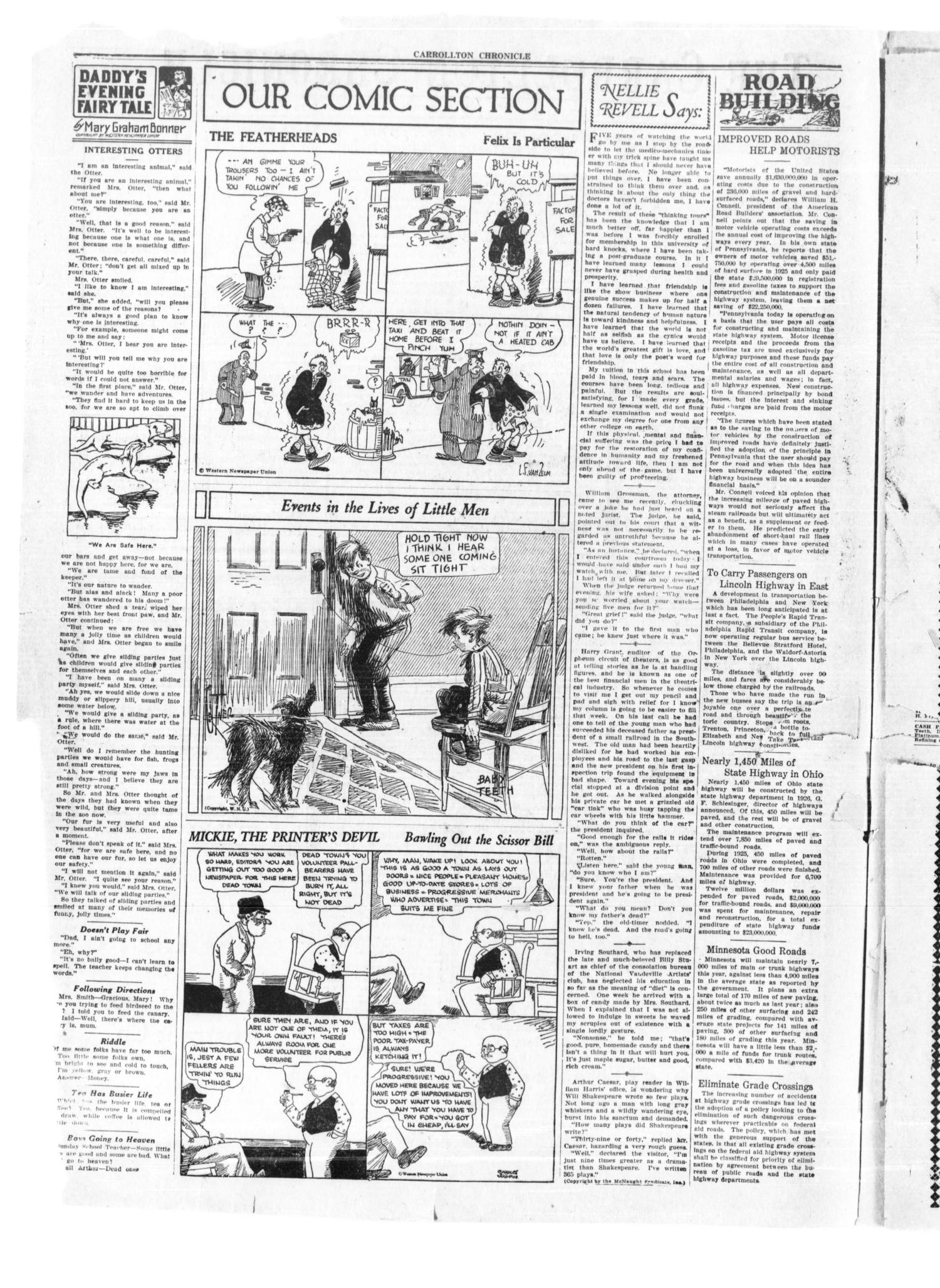 The Carrollton Chronicle (Carrollton, Tex.), Vol. 22, No. 22, Ed. 1 Friday, April 23, 1926
                                                
                                                    [Sequence #]: 2 of 6
                                                