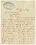 Letter: [Letter from John M. Davis to J. D. Giddings - April 4, 1871]
