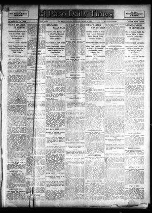Primary view of El Paso Sunday Times (El Paso, Tex.), Vol. 25, Ed. 1 Sunday, April 2, 1905