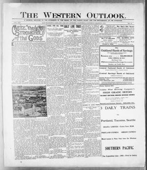 Primary view of object titled 'The Western Outlook. (San Francisco, Oakland and Los Angeles, Calif.), Vol. 21, No. 24, Ed. 1 Saturday, March 6, 1915'.