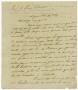 Primary view of [Letter from Mexia to Zavala, February 20, 1833]