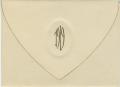 Thumbnail image of item number 1 in: '[Photograph of 1919 Graduation Envelope]'.