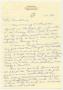 Primary view of [Letter from Mary Eloise Lindsey to Rosa Walston Latimer - January 31, 1992]