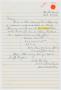 Primary view of [Letter from L. M. Hurley to Rosa Walston Latimer - February 28, 1992]