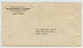 Primary view of [Envelope to John Todd Willis, Jr. from Brockenbrough & Sanders Co.]