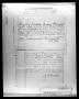 Thumbnail image of item number 3 in: 'Dallas County Probate Case 2622: Hash, Jno. (Deceased)'.