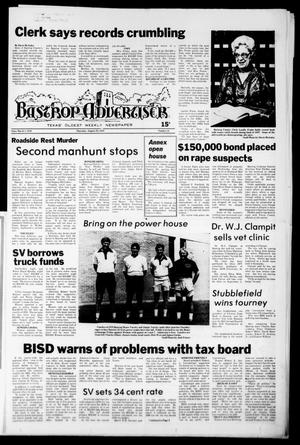 Primary view of object titled 'Bastrop Advertiser (Bastrop, Tex.), No. 51, Ed. 1 Thursday, August 23, 1979'.