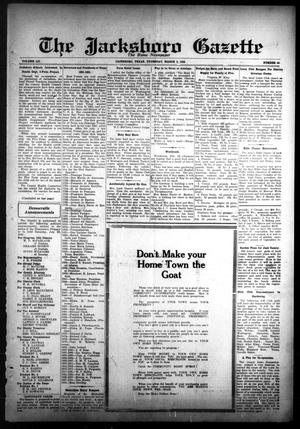Primary view of object titled 'The Jacksboro Gazette (Jacksboro, Tex.), Vol. 52, No. 40, Ed. 1 Thursday, March 3, 1932'.