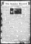 Newspaper: The Sunday Record (Mineola, Tex.), Vol. 15, No. 29, Ed. 1 Sunday, Oct…