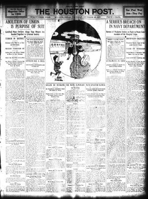 Primary view of object titled 'The Houston Post. (Houston, Tex.), Vol. 23, Ed. 1 Thursday, December 26, 1907'.