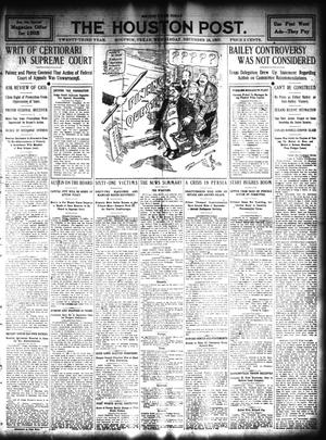 Primary view of The Houston Post. (Houston, Tex.), Vol. 23, Ed. 1 Wednesday, December 18, 1907