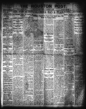 Primary view of object titled 'The Houston Post. (Houston, Tex.), Vol. 19, No. 219, Ed. 1 Tuesday, November 10, 1903'.