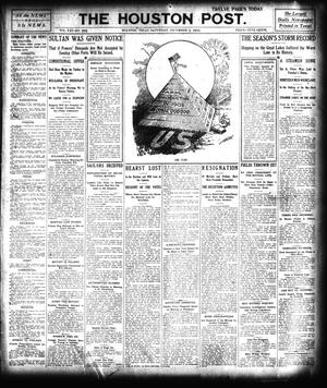 Primary view of object titled 'The Houston Post. (Houston, Tex.), Vol. 21, No. 262, Ed. 1 Saturday, December 2, 1905'.