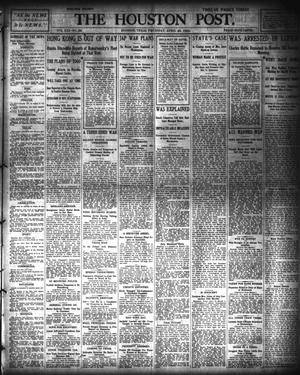 Primary view of object titled 'The Houston Post. (Houston, Tex.), Vol. 21, No. 36, Ed. 1 Thursday, April 20, 1905'.