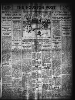 Primary view of object titled 'The Houston Post. (Houston, Tex.), Vol. 22, Ed. 1 Thursday, January 10, 1907'.