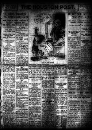 Primary view of object titled 'The Houston Post. (Houston, Tex.), Vol. 26, Ed. 1 Wednesday, March 22, 1911'.