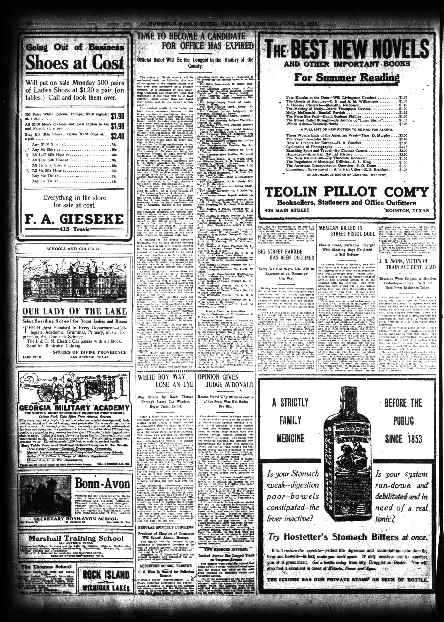The Houston Post. (Houston, Tex.), Vol. 27, Ed. 1 Sunday, June 16, 1912
                                                
                                                    [Sequence #]: 16 of 62
                                                