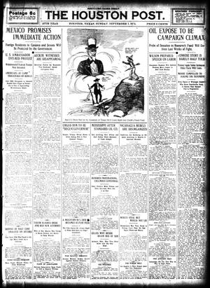 Primary view of object titled 'The Houston Post. (Houston, Tex.), Vol. 27, Ed. 1 Sunday, September 1, 1912'.