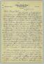 Letter: [Letter from H. Studtmann to "Vizepraeses", January 9, 1928]