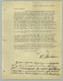Letter: [Letter from H. Studtmann to "Praeses", October 2, 1929]
