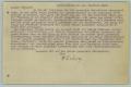 Letter: [Letter from G. Viehweg to R. Osthoff, December 14, 1929]