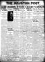 Thumbnail image of item number 1 in: 'The Houston Post. (Houston, Tex.), Vol. 36, No. 25, Ed. 1 Wednesday, April 28, 1920'.