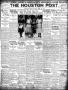 Primary view of The Houston Post. (Houston, Tex.), Vol. 38, No. 26, Ed. 1 Sunday, April 30, 1922