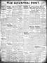 Primary view of The Houston Post. (Houston, Tex.), Vol. 38, No. 297, Ed. 1 Friday, January 26, 1923