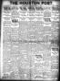 Primary view of The Houston Post. (Houston, Tex.), Vol. 37, No. 275, Ed. 1 Wednesday, January 4, 1922