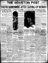 Thumbnail image of item number 1 in: 'The Houston Post. (Houston, Tex.), Vol. 39, No. 274, Ed. 1 Thursday, January 3, 1924'.